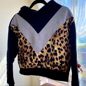 Animal Print Hoodie